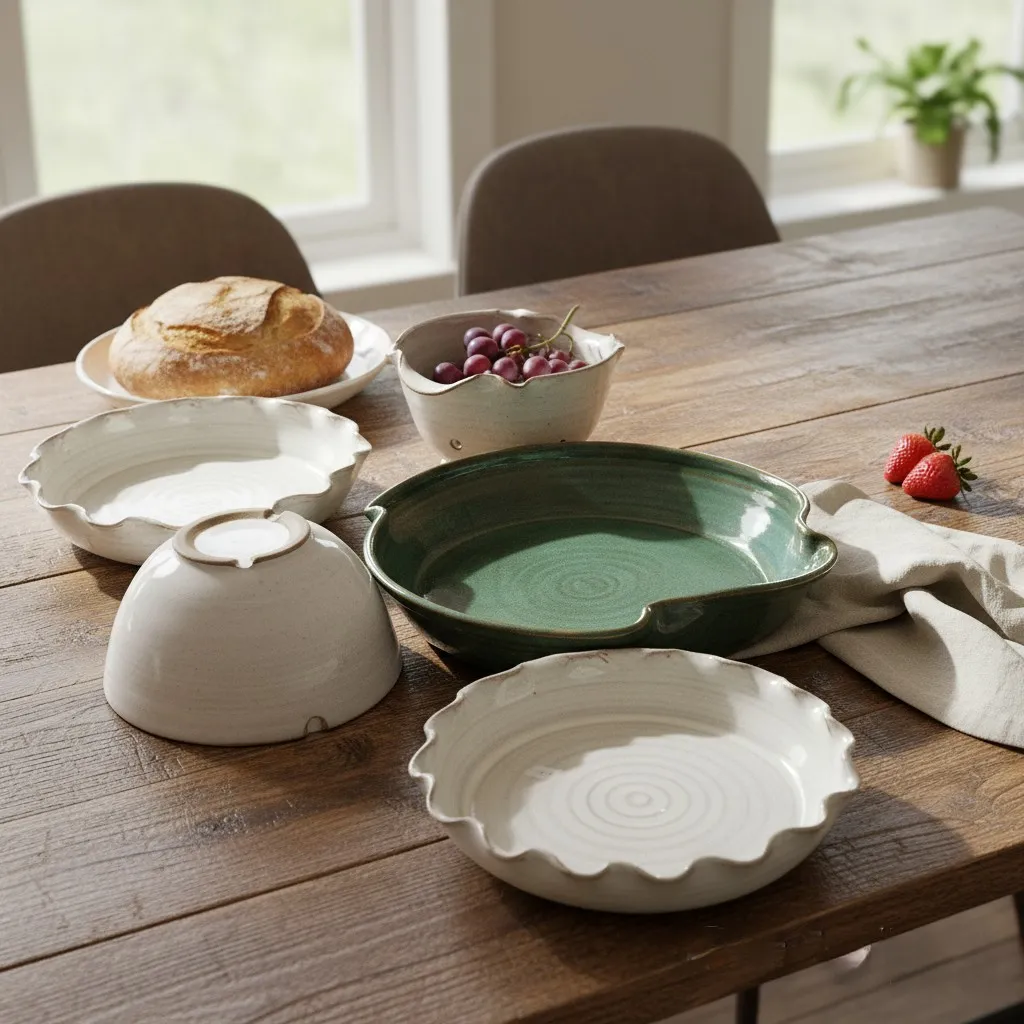 Keramik langre hunna fardiga fat Sonjas bild