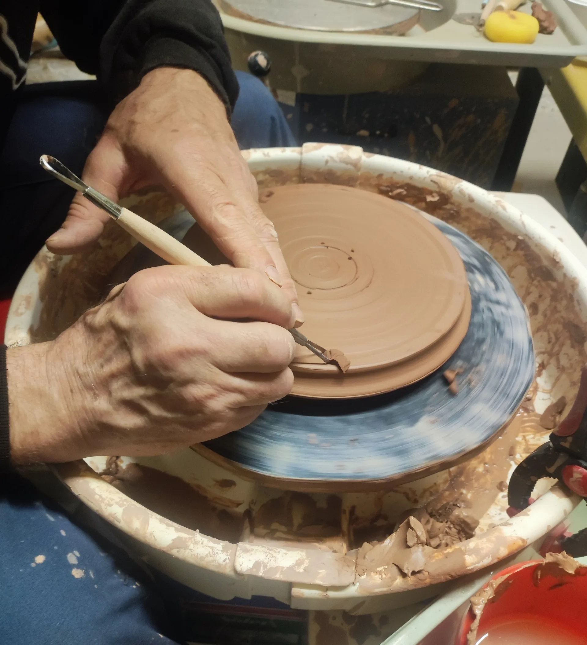 Keramik langre hunna fatbotten Sonjas bild